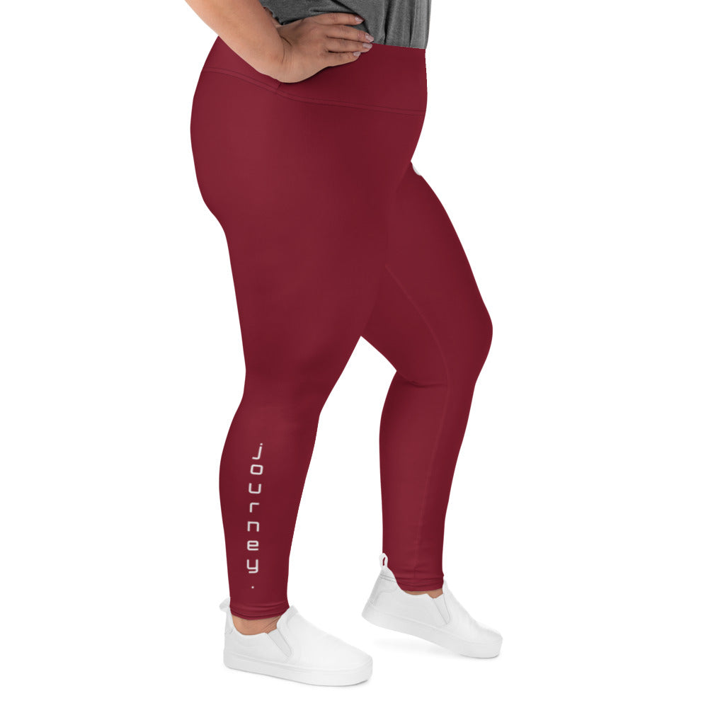 Red Plus Size Leggings